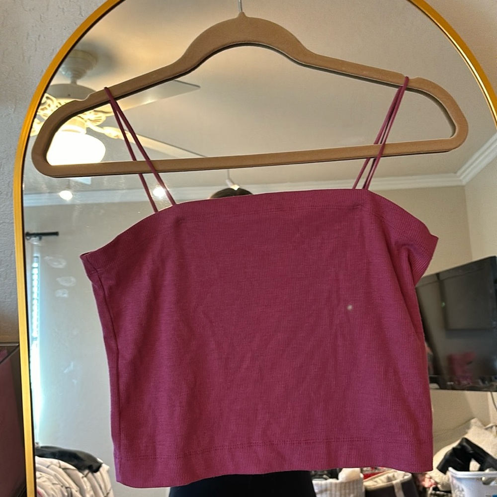 pink American Eagle tank top